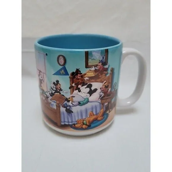 NWT VTG  Disney Mickey Mouse “Through the Years” Ceramic Mug Cup  - With box - Picture 2 of 11